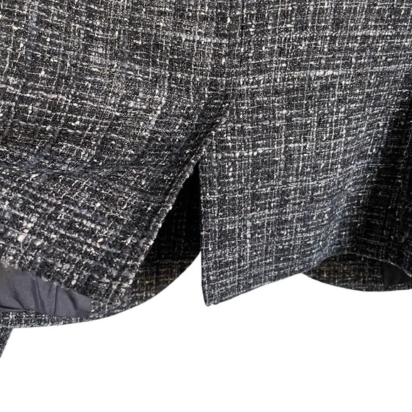 Lafayette 148 New York Tweed Button Lined Blazer Size 2 - Picture 6 of 11